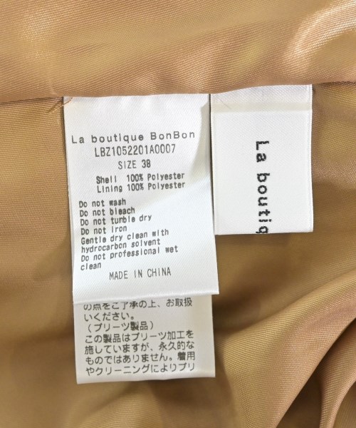 La boutique BonBon（ラブティックボンボン）ロング・マキシ丈スカート ベージュ サイズ:38(M位) レディース/2200649131020