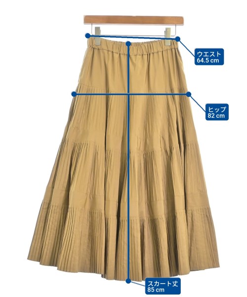 La boutique BonBon（ラブティックボンボン）ロング・マキシ丈スカート ベージュ サイズ:38(M位) レディース/2200649131020