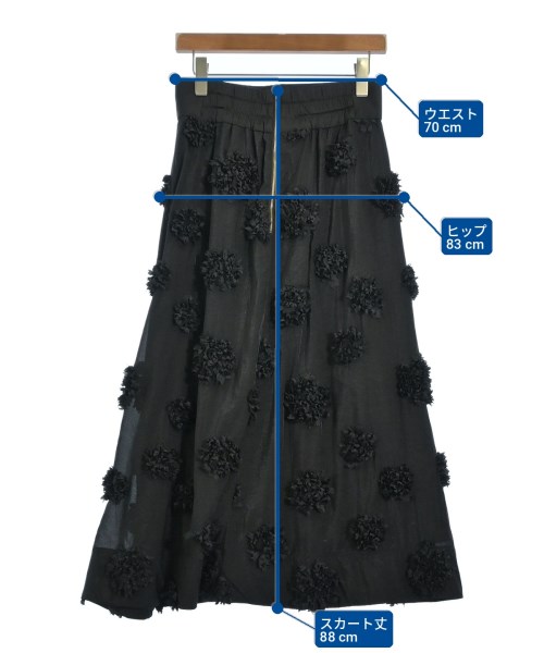 La boutique BonBon（ラブティックボンボン）ロング・マキシ丈スカート 黒 サイズ:F レディース/2200708562024