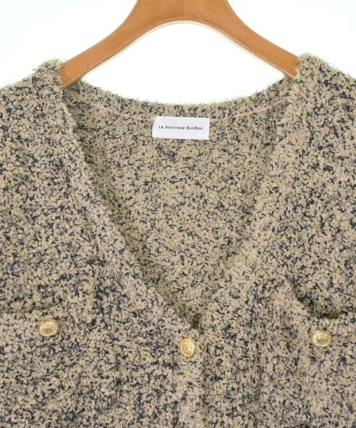 La boutique BonBon（ラブティックボンボン）カーディガン ベージュ サイズ:F レディース/2200631861027