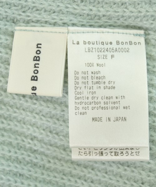 La boutique BonBon（ラブティックボンボン）ニット・セーター 緑 サイズ:F レディース/2200644174244