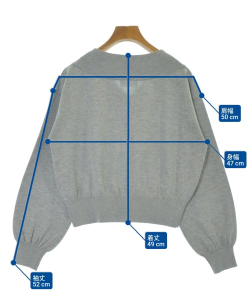 La boutique BonBon（ラブティックボンボン）ニット・セーター グレー サイズ:F レディース/2200658372513