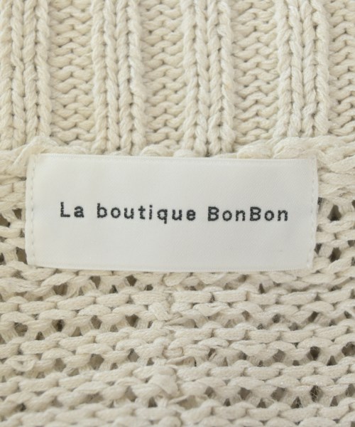 La boutique BonBon（ラブティックボンボン）ニット・セーター ベージュ サイズ:F レディース/2200661462010