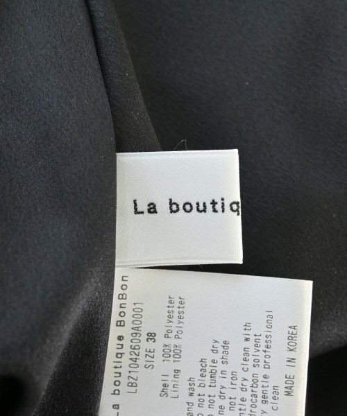 La boutique BonBon（ラブティックボンボン）ワンピース 黒 サイズ:38(M位) レディース/2200664535063