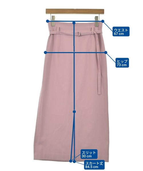 La boutique BonBon（ラブティックボンボン）ロング・マキシ丈スカート ピンク サイズ:38(M位) レディース/2200669342017