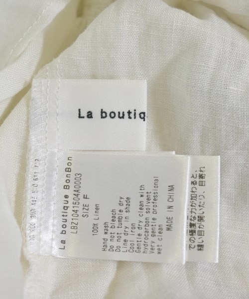 La boutique BonBon（ラブティックボンボン）ブラウス 白 サイズ:F レディース/2200727639059