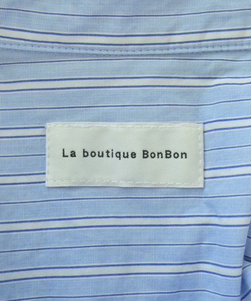 La boutique BonBon（ラブティックボンボン）カジュアルシャツ 青 サイズ:F レディース/2200724874057