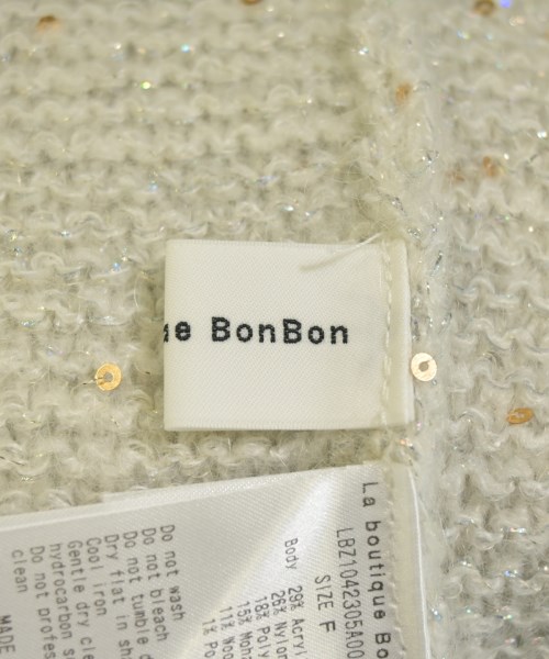 La boutique BonBon（ラブティックボンボン）ニット・セーター 白 サイズ:F レディース/2200676668032