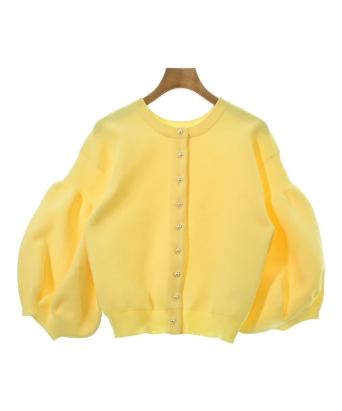 La boutique BonBon(ラブティックボンボン)カーディガン 黄 サイズ:F/2200685267042