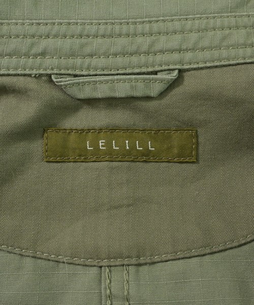 lelill（レリル）カジュアルシャツ カーキ サイズ:38(M位) レディース/2200694294022