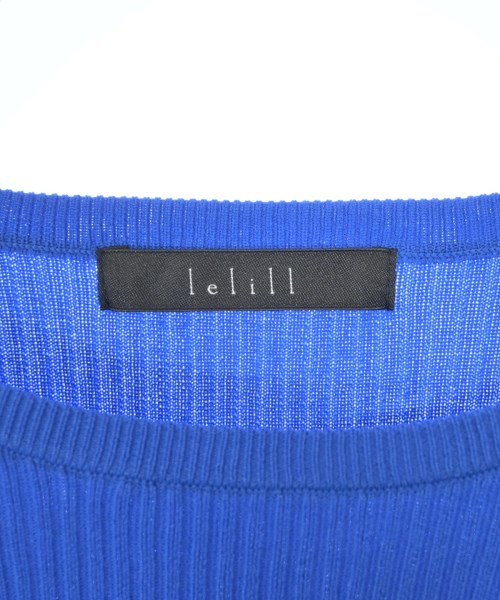 lelill（レリル）ニット・セーター 青 サイズ:38(M位) レディース/2200657143060