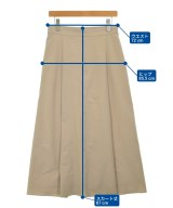 lelill（レリル）ひざ丈スカート ベージュ サイズ:38(M位) レディース/2200711252585