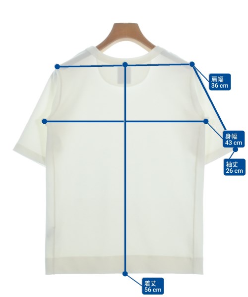 lelill（レリル）Tシャツ・カットソー 白 サイズ:38(M位) レディース/2200640877217