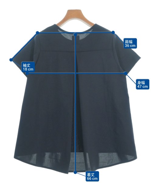 lelill（レリル）Tシャツ・カットソー 紺 サイズ:38(M位) レディース/2200640877224