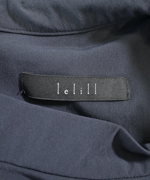 lelill（レリル）ブラウス 紺 サイズ:38(M位) レディース/2200686944027
