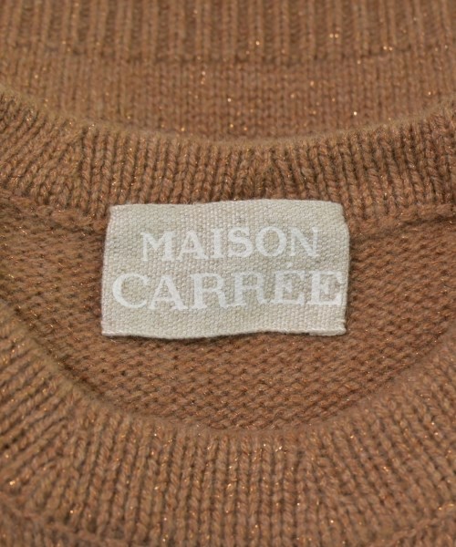 MAISON CARREE（メゾンカレ）ベスト 茶 サイズ:F レディース/2200632187058