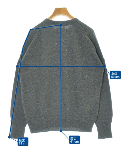 MAISON CARREE（メゾンカレ）ニット・セーター グレー サイズ:F レディース/2200646192093