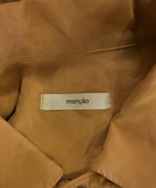 moncao（モンサオ）カジュアルシャツ オレンジ サイズ:M メンズ/2200618836017