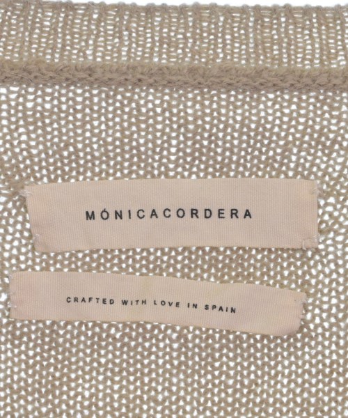 MONICA CORDERA（モニカコルデラ）ニット・セーター ベージュ サイズ:F 