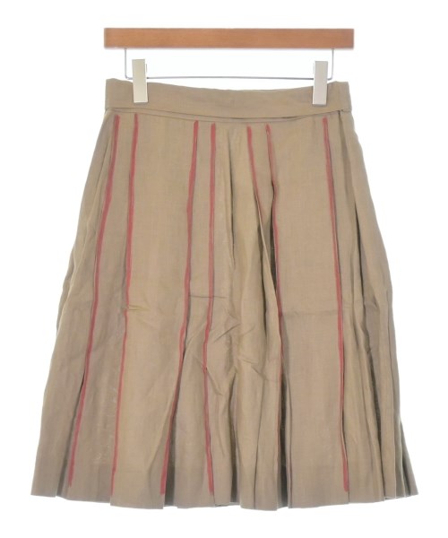 N_8（エヌオット）ひざ丈スカート ベージュ サイズ:2(M位) レディース/2200669483048