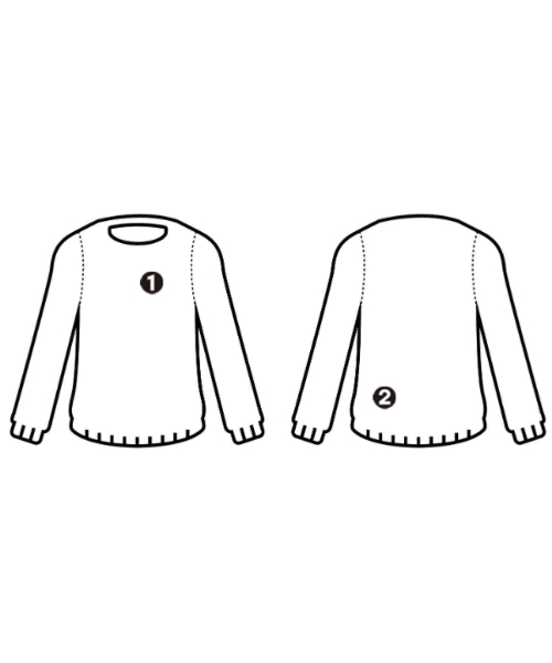 Nakayama（ナカヤマ）ニット・セーター 黒 サイズ:F レディース/2200649683017