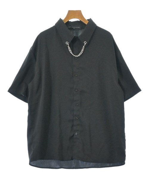 neos -addictive design(ネオスアディクティブデザイン)カジュアルシャツ 黒 サイズ:M/2200655055112