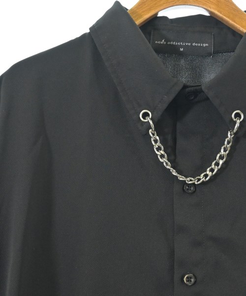 neos -addictive design（ネオスアディクティブデザイン）カジュアルシャツ 黒 サイズ:M レディース/2200655055112