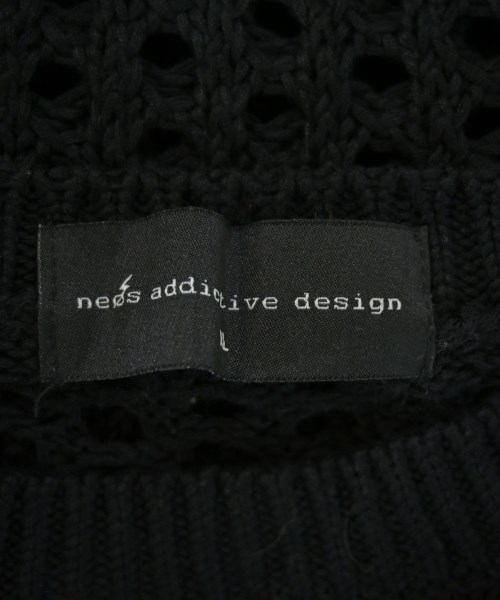 neos -addictive design（ネオスアディクティブデザイン）ニット・セーター 黒 サイズ:XL メンズ/2200727297020