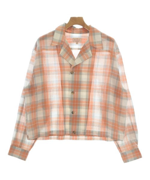 NEZU YOHINTEN(ネズヨウヒンテン)カジュアルシャツ オレンジ サイズ:2(M位)/2200640495084