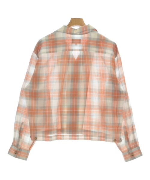 NEZU YOHINTEN（ネズヨウヒンテン）カジュアルシャツ オレンジ サイズ:2(M位) メンズ/2200640495084