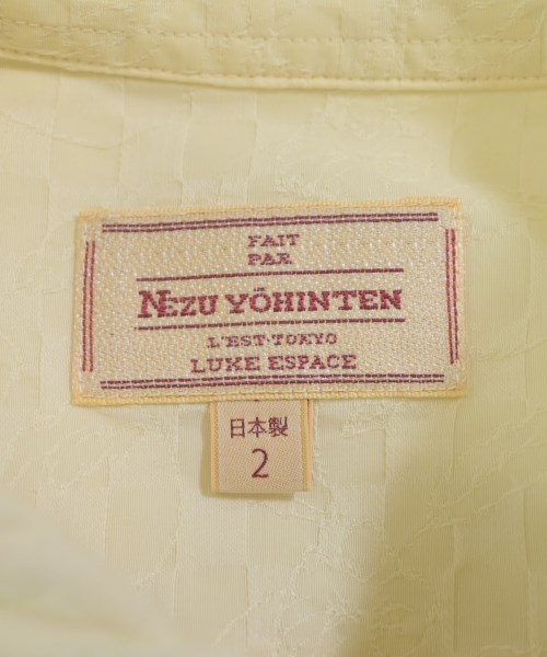 NEZU YOHINTEN（ネズヨウヒンテン）カジュアルシャツ ベージュ サイズ:2(M位) メンズ/2200670239153