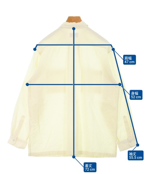 NEZU YOHINTEN（ネズヨウヒンテン）カジュアルシャツ ベージュ サイズ:2(M位) メンズ/2200670239153