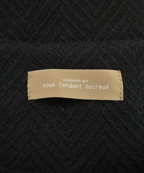 nous rendent heureux（ヌーランドオロー）カジュアルジャケット 黒 サイズ:-(M位) レディース/2200620100014