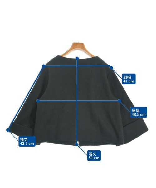 nous rendent heureux（ヌーランドオロー）カジュアルジャケット 黒 サイズ:-(M位) レディース/2200620100014