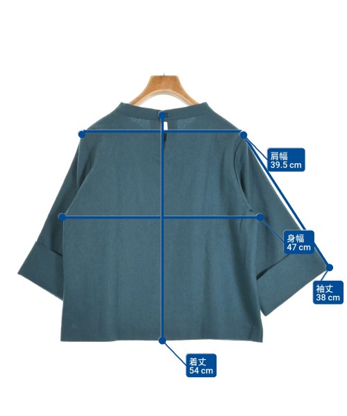 nous rendent heureux（ヌーランドオロー）ブラウス 青 サイズ:-(M位) レディース/2200620100021