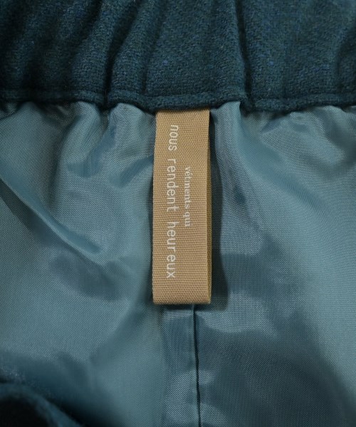 nous rendent heureux（ヌーランドオロー）ひざ丈スカート 青 サイズ:-(M位) レディース/2200620100038