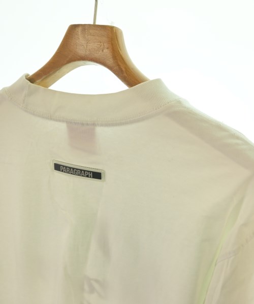 Paragraph（パラグラフ）Tシャツ・カットソー 白 サイズ:-(XL位) メンズ/2200629802162