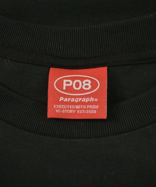 Paragraph（パラグラフ）Tシャツ・カットソー 黒 サイズ:2(M位) メンズ/2200632800384