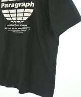 Paragraph（パラグラフ）Tシャツ・カットソー 黒 サイズ:2(M位) メンズ/2200632800384