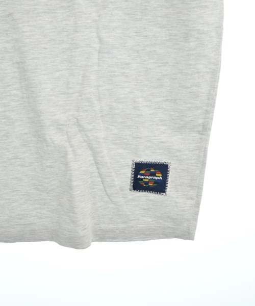 Paragraph（パラグラフ）Tシャツ・カットソー グレー サイズ:1(S位) メンズ/2200621327045