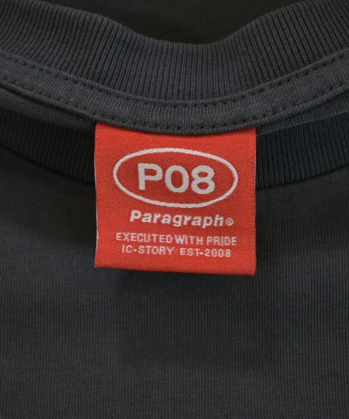 Paragraph（パラグラフ）Tシャツ・カットソー グレー サイズ:2(M位) メンズ/2200621327052