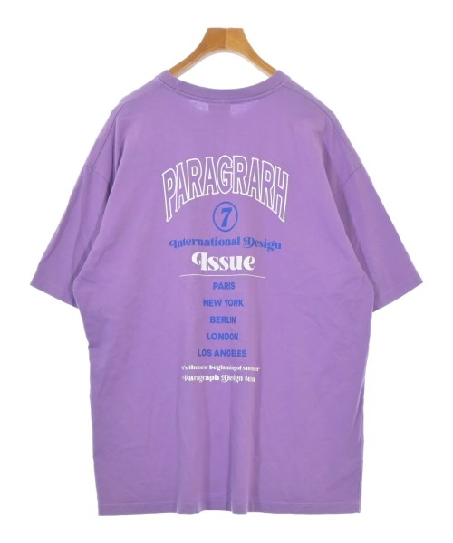 Paragraph（パラグラフ）Tシャツ・カットソー 紫 サイズ:-(XL位) メンズ/2200679993025