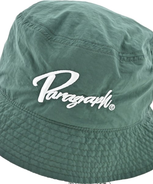 Paragraph（パラグラフ）ハット 緑 サイズ:- メンズ/2200730696032