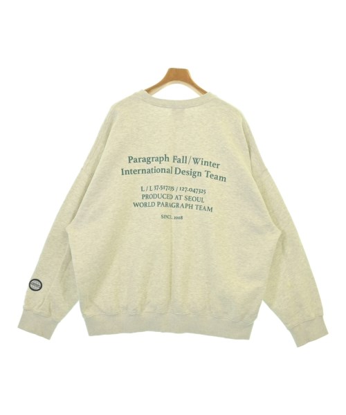 Paragraph（パラグラフ）スウェット グレー サイズ:-(XXL位) メンズ/2200720398359