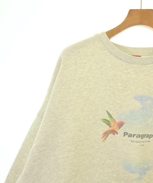 Paragraph（パラグラフ）スウェット グレー サイズ:-(XXL位) メンズ/2200720398359