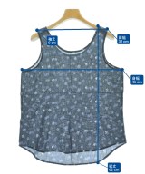 PG（ピージー）ブラウス 紺 サイズ:L レディース/2200647448090