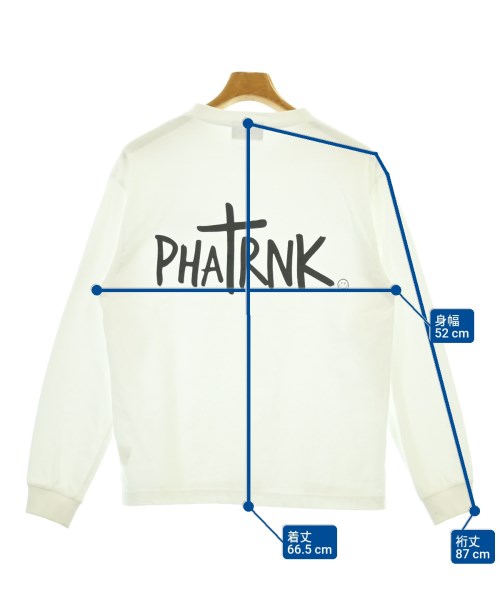 PHATRNK（ファットランク）Tシャツ・カットソー 白 サイズ:F レディース/2200679211075