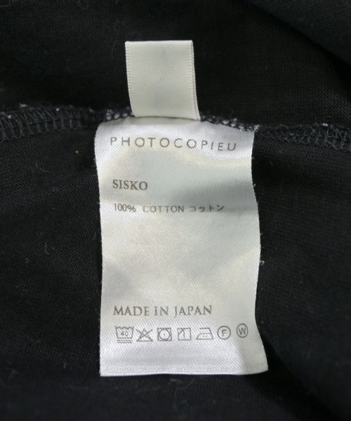 PHOTOCOPIEU（フォトコピュー）Tシャツ・カットソー 黒 サイズ:TU(M位) レディース/2200634793028
