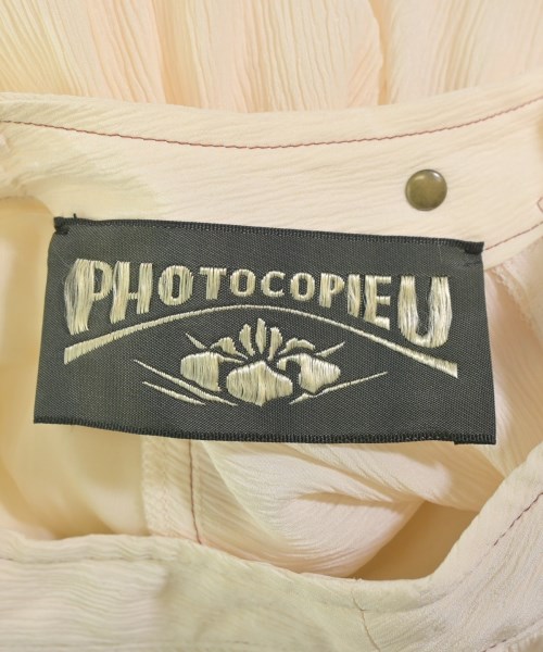 PHOTOCOPIEU（フォトコピュー）ワンピース 白 サイズ:36(S位) レディース/2200621109139