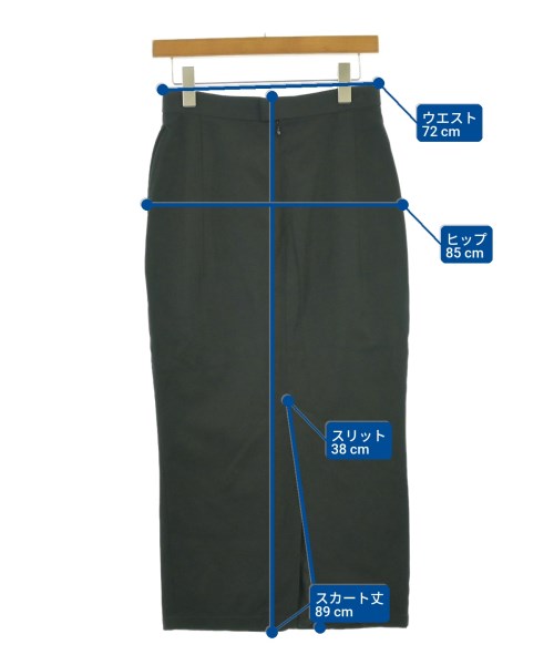 PHOTOCOPIEU（フォトコピュー）ロング・マキシ丈スカート 黒 サイズ:36(S位) レディース/2200675479127